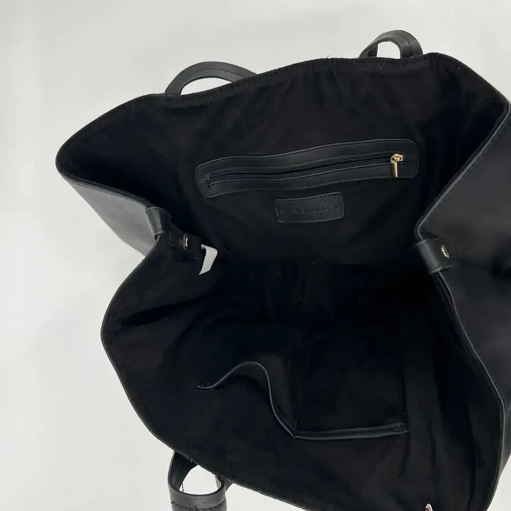 Steve Madden Black Classic Solid Tote Bag | Women’s One Size